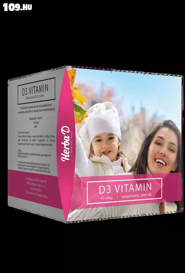 D3 Vitamin étrend-kiegészítő csepp - Herba-D